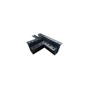 LUMINES GENESIS Magnetic track recessed trimless connector T black LUMINES GENESIS Magnetic track recessed trimless connector T black