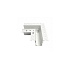 LUMINES GENESIS Magnetic track recessed trimless 90° connector H white