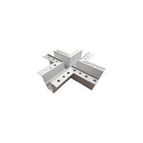 LUMINES GENESIS Magnetic track recessed trimless connector + white