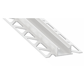 Profil LUMINES typu NIPO bílý lakovaný 1 m Profil LUMINES typu NIPO bílý lakovaný 1 m