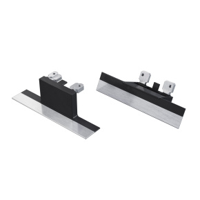 Koncová krytka LUMINES ALU v černém lakovaném provedení