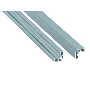 Profil LUMINES typ polootevřený Modrozelená lakovaná 2,02 m