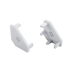 LUMINES Koncovka pootevřená bílá 2v1