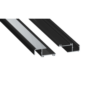 Profilový typ svítidla Lumines IPA12 lakovaný černě, 2,02 m Profilový typ svítidla Lumines IPA12 lakovaný černě, 2,02 m