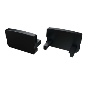 LUMINES ALU koncovka D VYSOKÁ černá