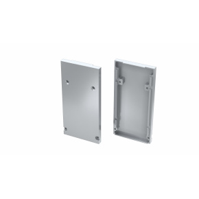 Koncovka LUMINES DULIO stříbrná