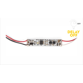 Dotykový stmívač LED osvětlení s funkcí ČASOVÉHO ZPOŽDĚNÍ VYPNUTÍ