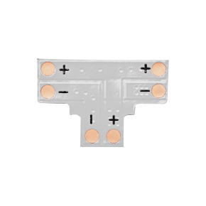 Konektor typu "T" pro LED diody 10 mm Konektor typu "T" pro LED diody 10 mm