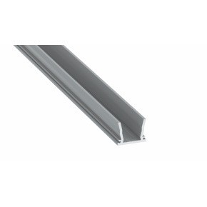 Profil LUMINES typu Strada stříbrně eloxovaný 2,02 m Profil LUMINES typu Strada stříbrně eloxovaný 2,02 m