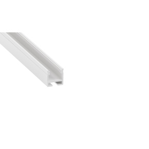 Lumines profile type FLEXA lacquered white, 2,02 m