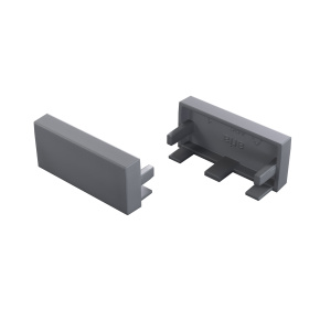 Koncovka LUMINES šedá