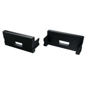 Koncovka LUMINES TERRA černá s otvorem