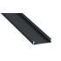 Anodizovaný černý profil typu Lumines SOLIS, 3 m