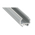 Profil Lumines typu Mico v eloxované stříbrné barvě, délka 1 m