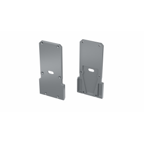 Koncové krytky LUMINES DOPIO + TALIA M2 v černé lakované úpravě