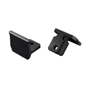 Čelní kryt LUMINES ALU černý eloxovaný