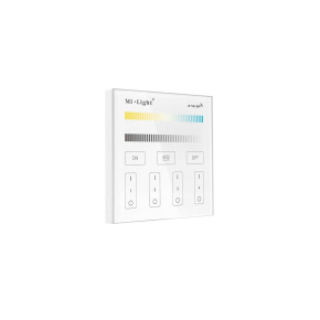 Ovládací panel Mi-Light 230V RF 2.4G 4 zóny CCT
