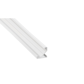 Profile TEKKNI+ type BARDE+ white lacquered, 1 m