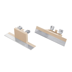 Koncovka LUMINES ALU v barevném odstínu světlá slonovina