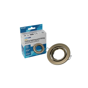 Stropní svítidlo VEPA kulaté otočné mosazné Stropní svítidlo VEPA kulaté otočné mosazné