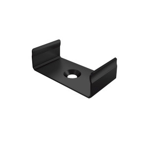 MET mounting clip for LUMINES DUAL profile, black lacquered