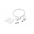 GENESIS Magnetic track suspension wire set white wires