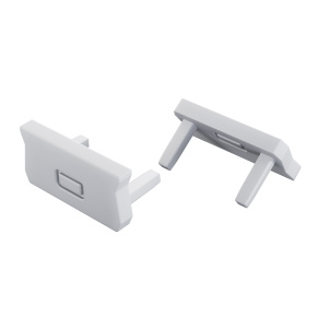 Koncová krytka LUMINES 2v1 bílá