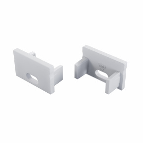 Koncovka LUMINES FMN bílá s otvorem