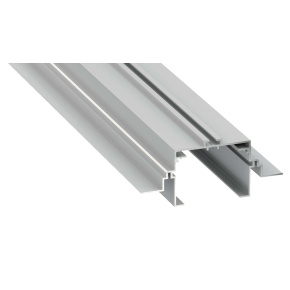 Profil osvětlení Lumines typu Talia M4 v anodizované stříbrné barvě, délka 1 m. Profil osvětlení Lumines typu Talia M4 v anodizované stříbrné barvě, délka 1 m.