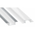 Svítidlový profil typu Lumines ZATI, lakovaný bílou barvou, bez perforací, délka 1 m.