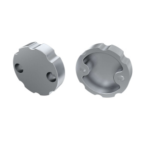 Koncovka LUMINES ALU COSMO stříbrná