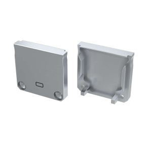 Koncovka LUMINES DILEDA 2v1 stříbrně lakovaná