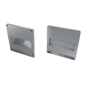 LUMINES ALU koncovka LARGO M2+LARGO stříbrná