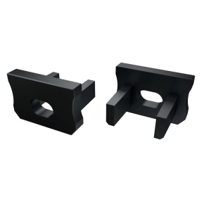 Koncovka X LUMINES černá s otvorem Koncovka X LUMINES černá s otvorem