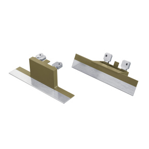 LUMINES ALU koncová krytka, přírodní šedá lakovaná