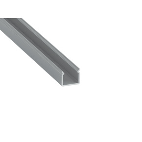 Lumines profile type SEI silver anodized 1 m