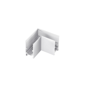 LUMINES GENESIS Magnetic track surface 90° connector horizontal white LUMINES GENESIS Magnetic track surface 90° connector horizontal white