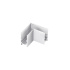 LUMINES GENESIS Magnetic track surface 90° connector horizontal white