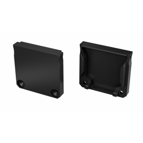 LUMINES ALU koncová krytka DILEDA lakovaná černá LUMINES ALU koncová krytka DILEDA lakovaná černá