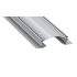 Anodizovaný stříbrný profil Lumines typu Veda, 1 m