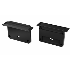 LUMINES ALU koncová krytka INSO černá s otvorem LUMINES ALU koncová krytka INSO černá s otvorem