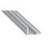 Profil typu F anodizované stříbrné LED osvětlení, 3 m