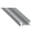 Profilový typ Lumines TERRA, anodizovaný stříbrný, 2,02 m