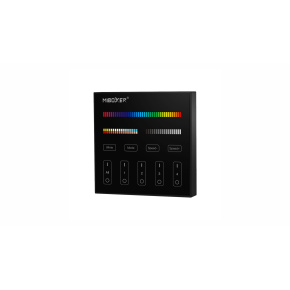MiBoxer PANEL RF 4 ZÓNOVÉ RGB+CCT ČERNÉ