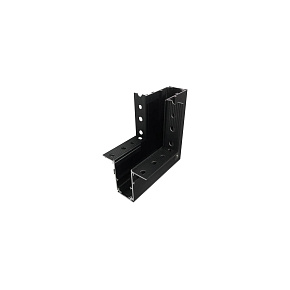 LUMINES GENESIS Magnetic track recessed trimless 90° connector V black