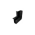 LUMINES GENESIS Magnetic track recessed trimless 90° connector V black