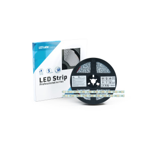 LED pásek PRO 3Y 12V 600 LED 2835 SMD 9,6W CW RA90