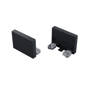 LUMINES ALU koncová krytka alba Rock Anthracite lakovaná