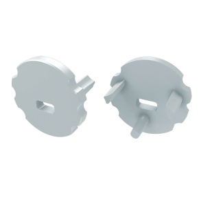 Koncová krytka LUMINES MICO bílá s otvorem