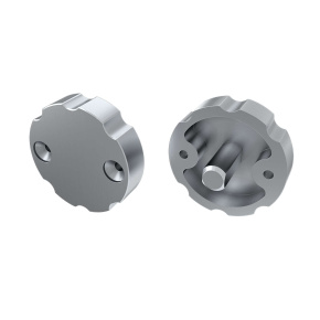 Koncovka LUMINES ALU COSMO stříbrná nastavitelná